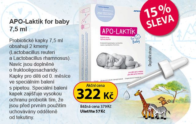 APO-Laktík for baby 7,5 ml